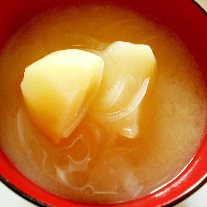 メークインと新玉ねぎの味噌汁 レシピ 作り方 By V るん 0394 楽天レシピ